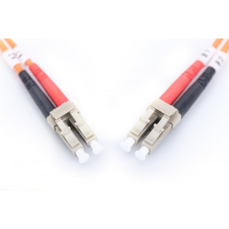 Digitus | Patch cable | Fibre optic | Male | LC multi-mode | Male | LC multi-mode | Orange | 2 m - 4